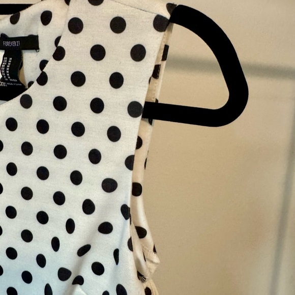 Forever 21 Polka Dot Women’s Dress Medium - Picture 3 of 7
